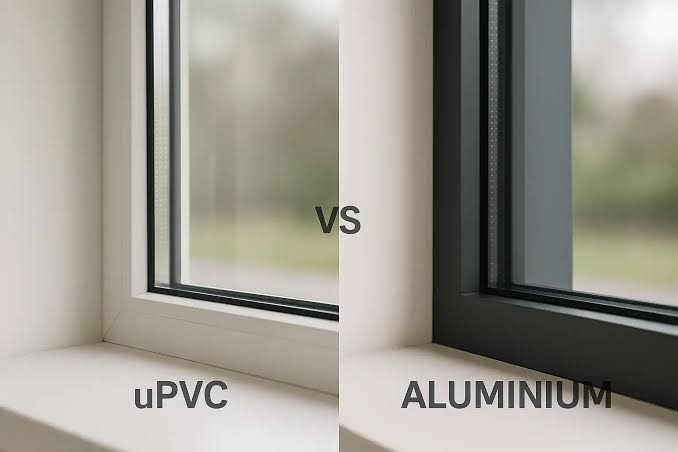 پنجره‌های uPVC در مقابل پنجره‌های آلومینیومی